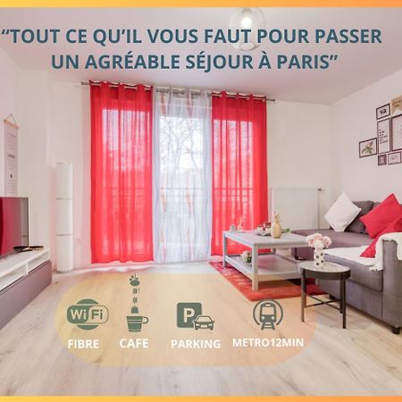 Luxueux Paris - Bagnolet - Les Lilas-Parking Gratuit Buitenkant foto