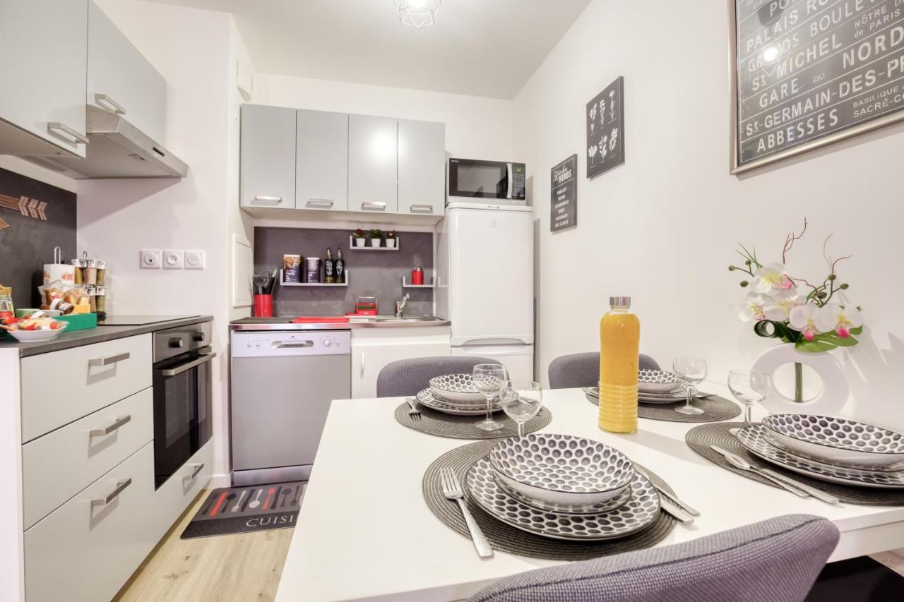 Luxueux Paris - Bagnolet - Les Lilas-Parking Gratuit Buitenkant foto
